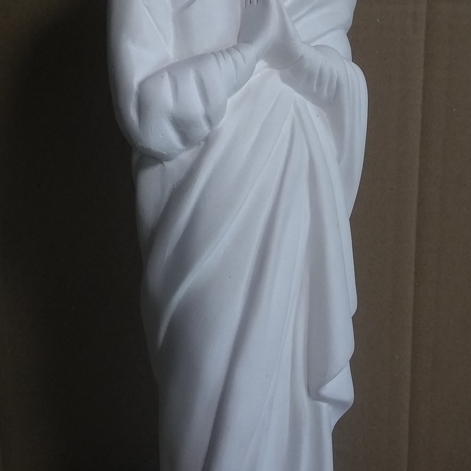 Imagem 3 - Imagem Santa Sara Escultura em Gesso Cru Grande para Pintar