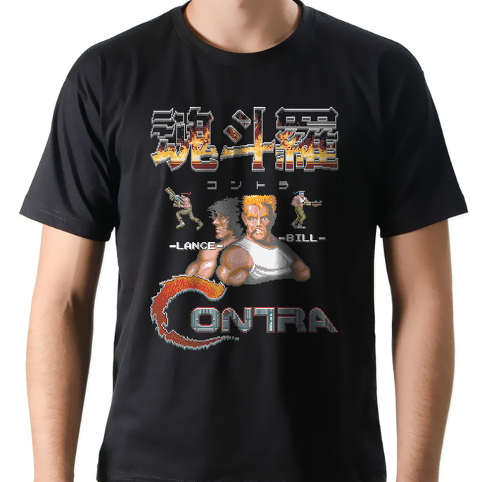 Imagem 1 - Camiseta Camisa Geek Nerd Games Game Contra Arcade