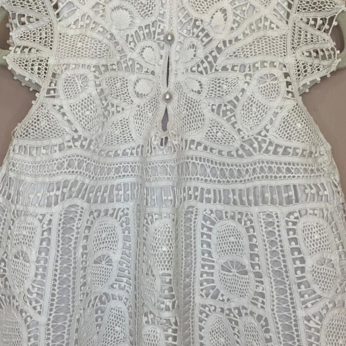 Imagem 1 - Vestido infantil renda renascença -Florença
