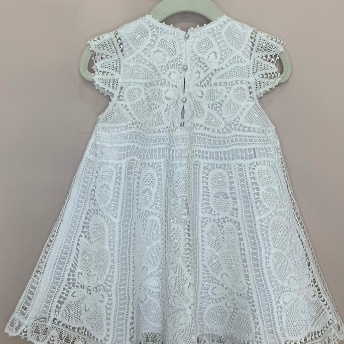 Imagem 2 - Vestido infantil renda renascença -Florença