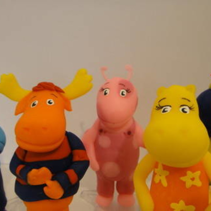 Imagem 2 - Backyardigans modelados