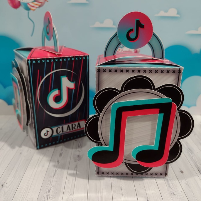 Imagem 1 - Retangular 3D com Alça TikTok