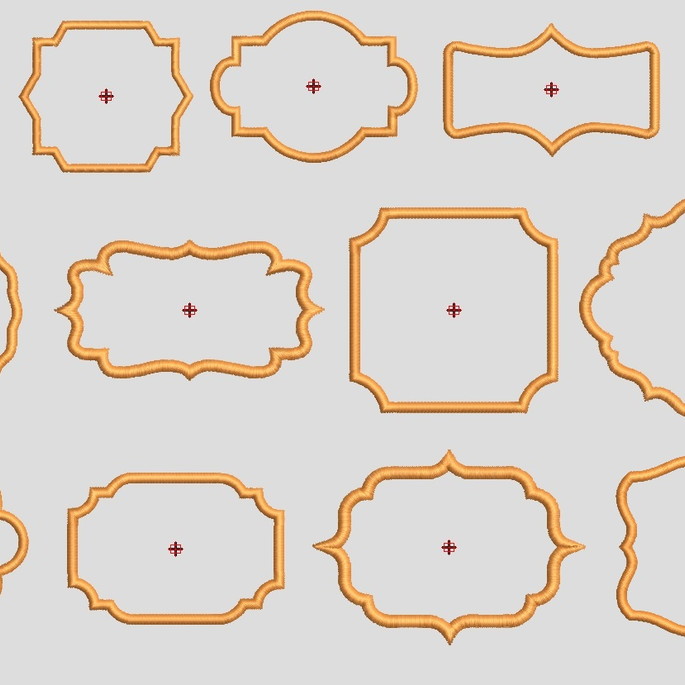 Imagem 1 - Matriz Molduras Aplique