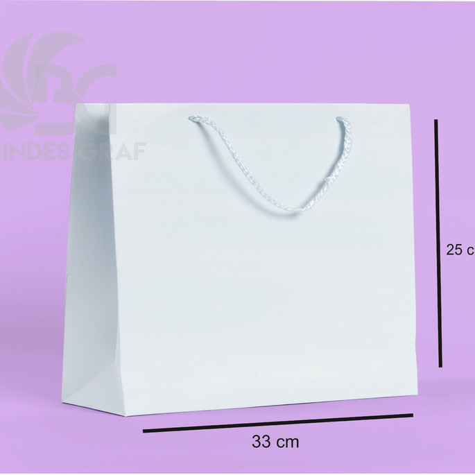 Imagem 5 - Sacola Papel Personalizada 25x33x12