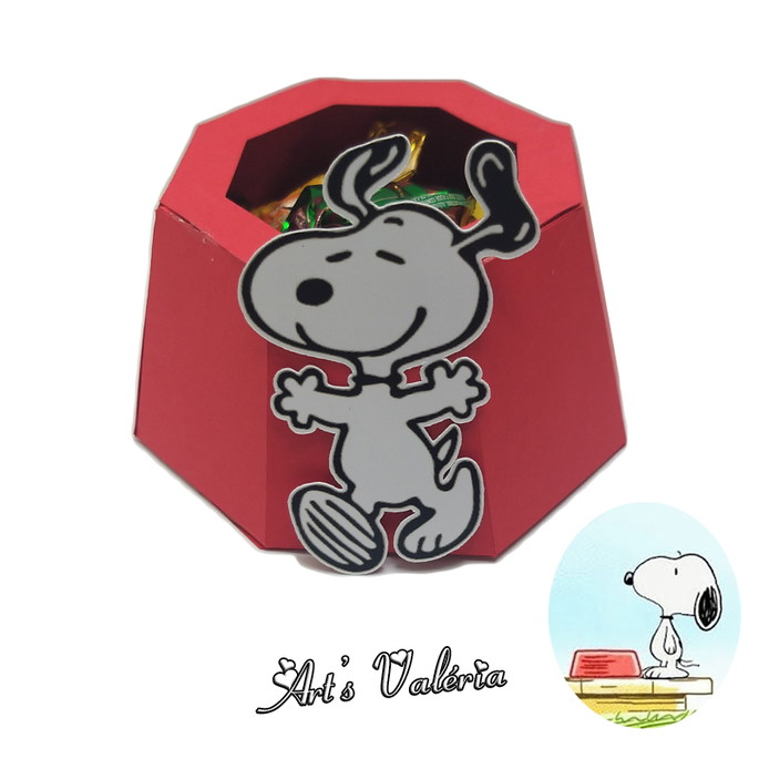 Imagem 1 - Comedouro de Papel do Snoopy