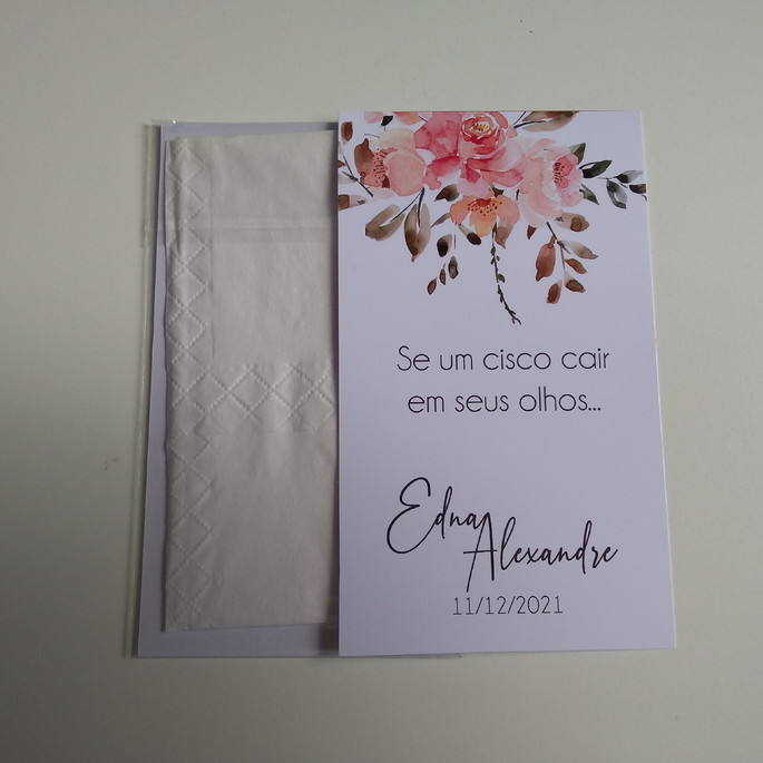 Imagem 1 - Lágrimas de Alegria Personalizada | Rosa