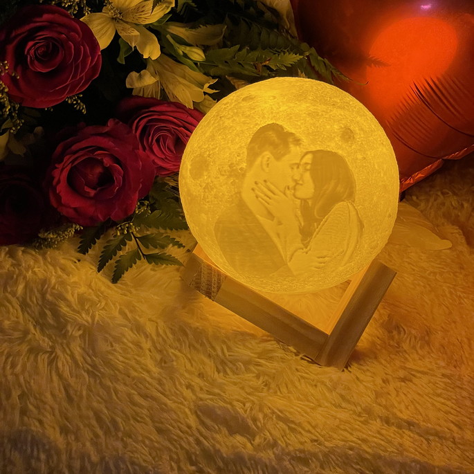 Imagem 5 - Luminária de Lua USB Touch