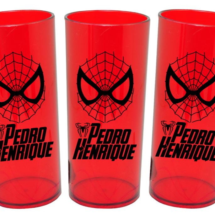 Imagem 1 - Copo Long Drink Homem Aranha