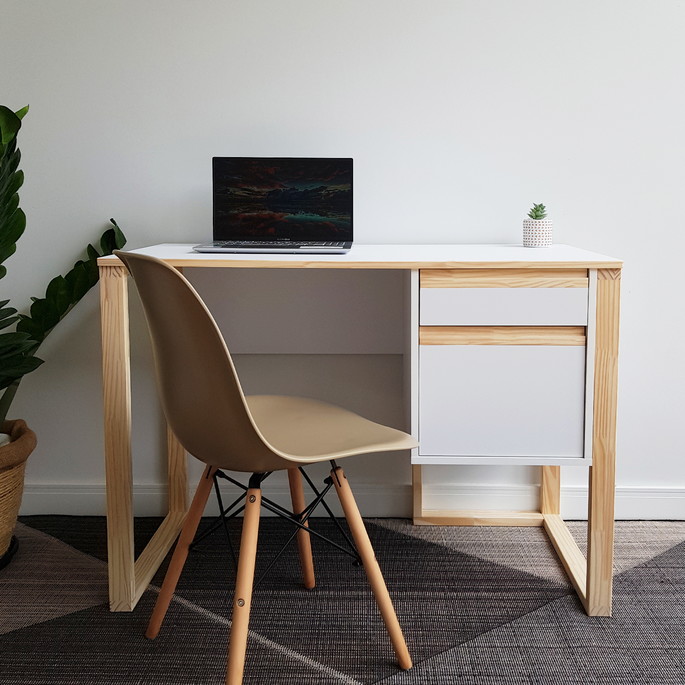 Imagem 1 - Mesa de Computador com Porta e Gaveta