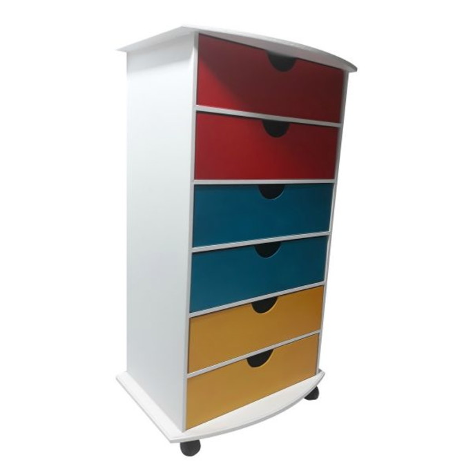 Imagem 1 - Organizador Multiuso 6 Gavetas mdf