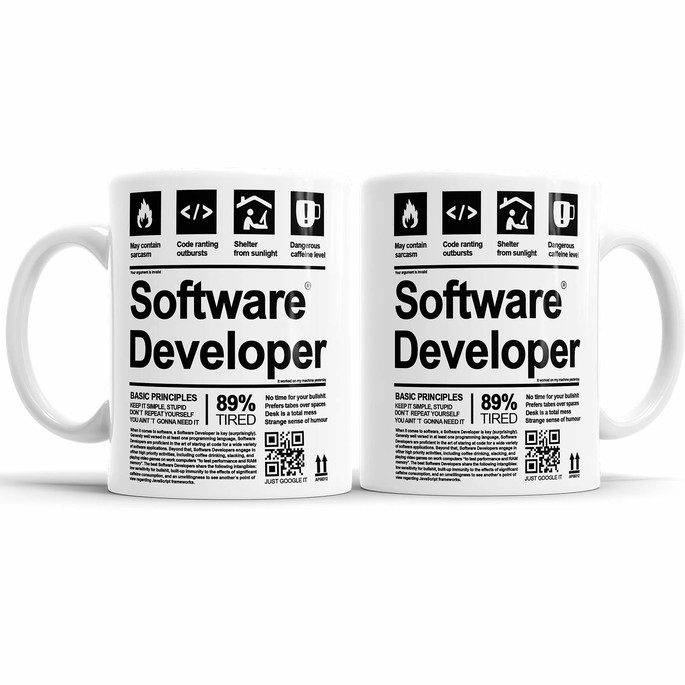 Imagem 1 - Caneca Software Developer - Desenvolvedor de Software