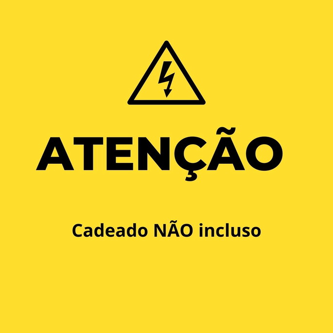Imagem 5 - Caixa Multiuso Mdf Com Fecho P/ Cadeado