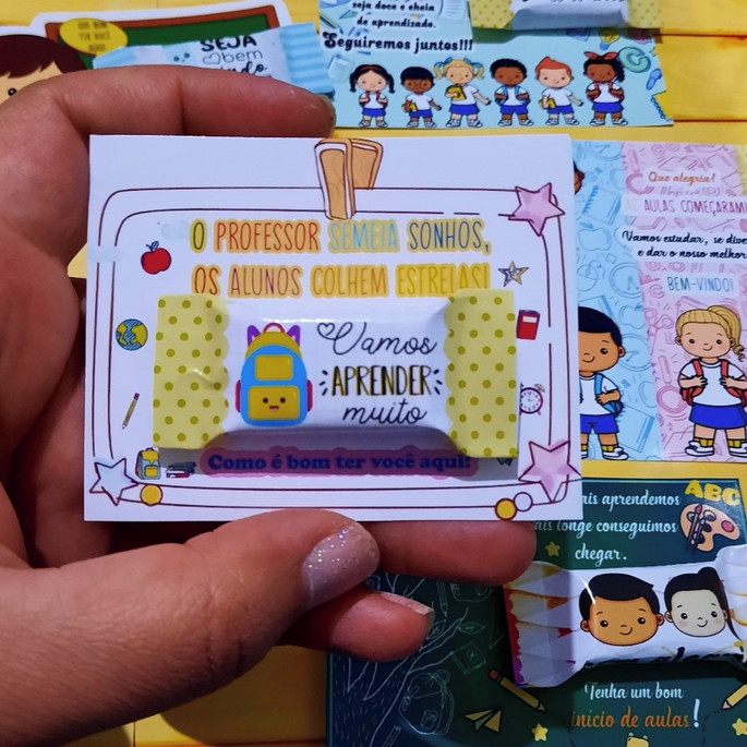 Imagem 4 - Volta as Aulas- Cartão com Balinha
