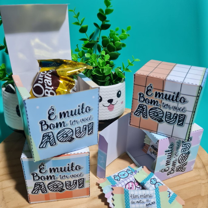 Imagem 1 - Volta as Aulas- Caixinha para Mimo/ Docinhos