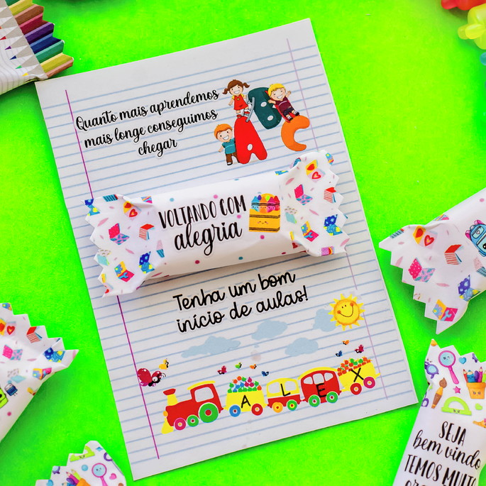 Imagem 2 - Volta as Aulas- Card com Balinha