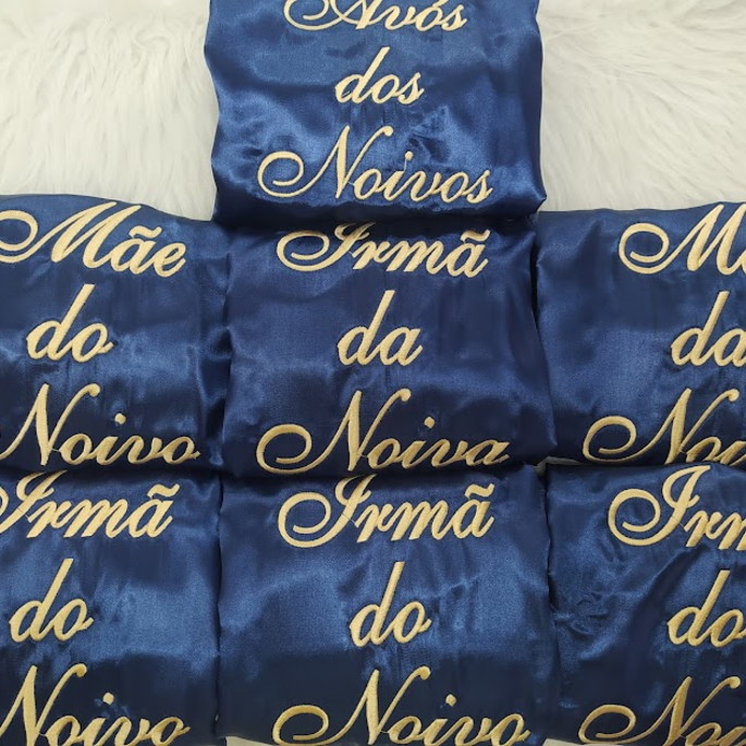 Imagem 4 - Robe Noiva Manga de Renda +14 Robes Comuns + 1 Robe Infantil