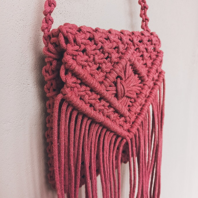 Imagem 1 - Bolsa macrame