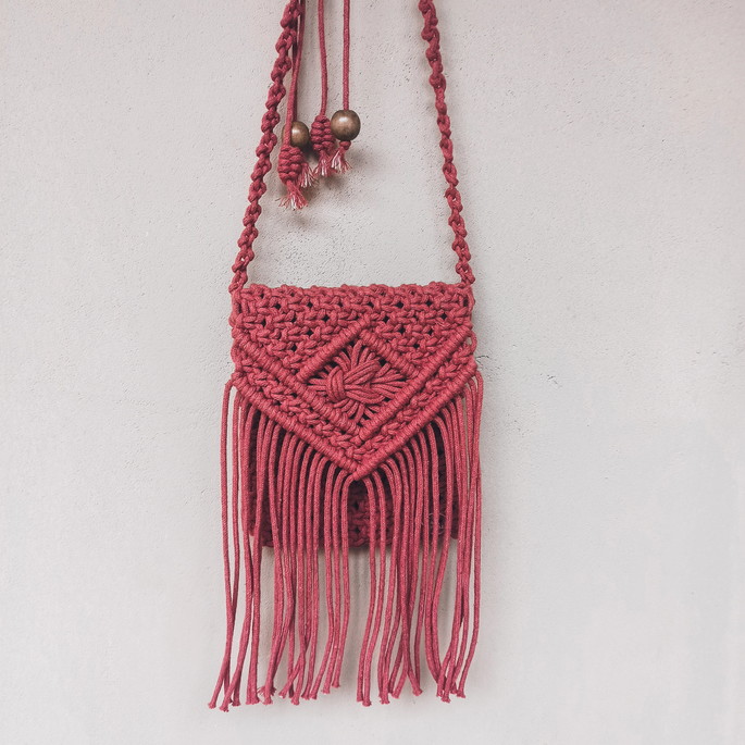 Imagem 2 - Bolsa macrame