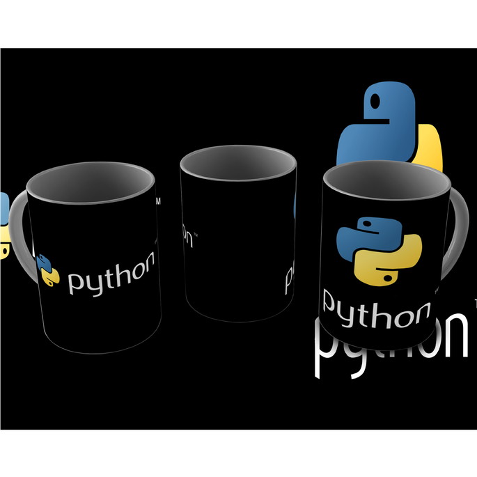 Imagem 1 - Caneca Programação: Python