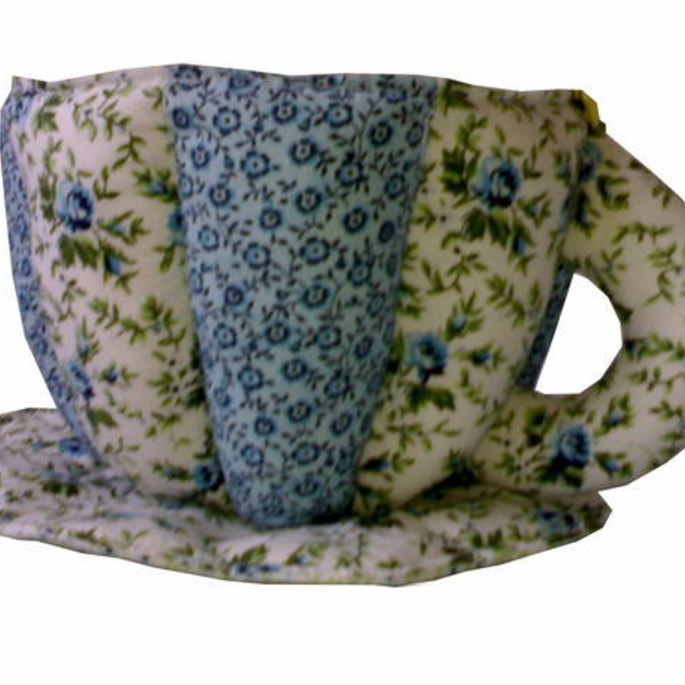 Imagem 1 - xícara patchwork