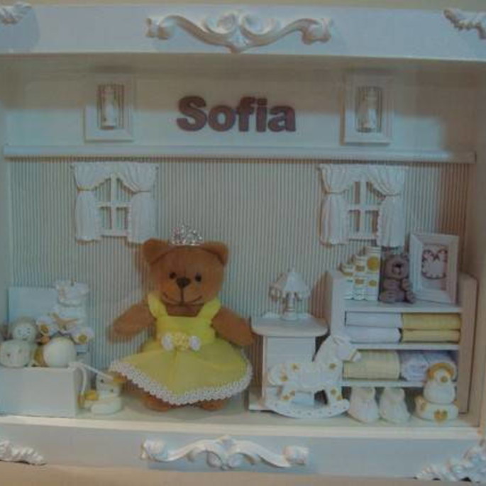 Imagem 1 - Enfeite de Porta de Maternidade Sofia