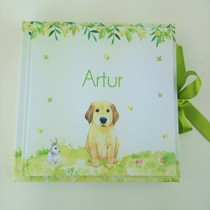 Imagem 1 - Livro do Bebê e Caixa Cachorrinho