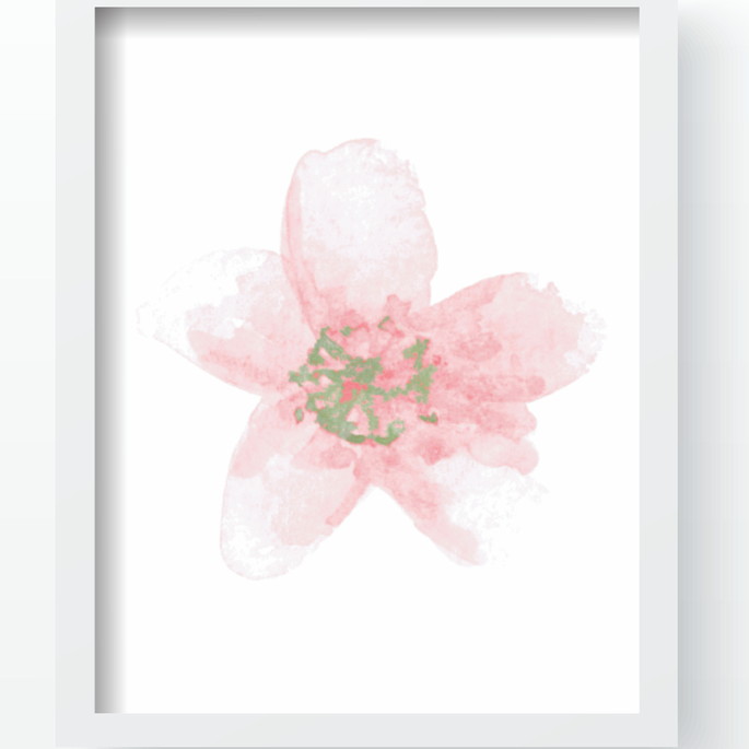 Imagem 2 - Quadro decorativo infantil quarto menina floral flores QDT78