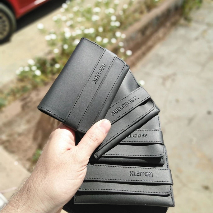 Imagem 3 - Porta Cartão Masculino Personalizada Padrinhos Presente
