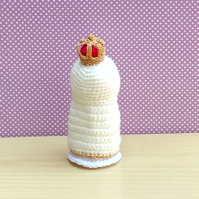 Imagem 4 - Nossa Senhora de Fátima amigurumi