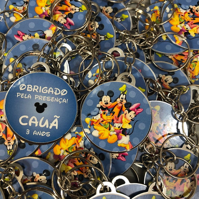 Imagem 1 - Chaveiro Mickey Personalizado