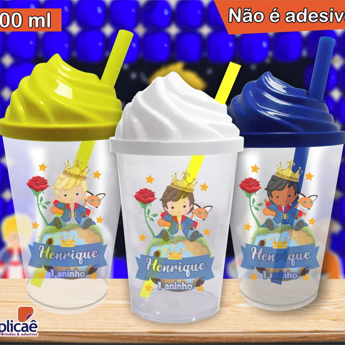 Imagem 1 - Copo Chantilly Personalizado Pequeno Príncipe Mod. 2- 300 ml