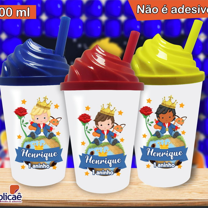 Imagem 2 - Copo Chantilly Personalizado Pequeno Príncipe Mod. 2- 300 ml