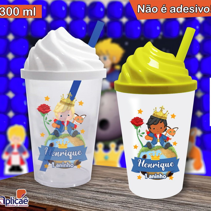 Imagem 3 - Copo Chantilly Personalizado Pequeno Príncipe Mod. 2- 300 ml