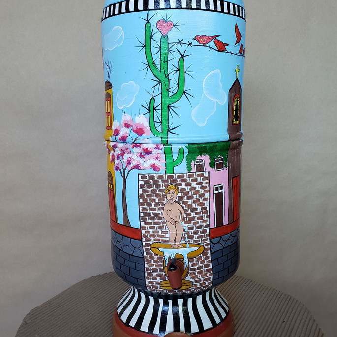 Imagem 1 - Filtro de Barro Personalizado- 2velas - 8litros