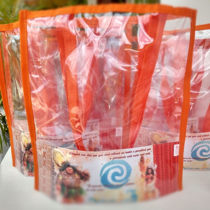 Imagem 4 - Bolsa Praia Piscina 30x30 Moana Personalizada