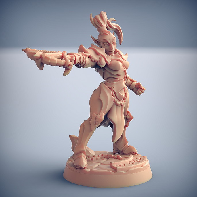 Imagem 1 - Miniatura Ashen Alfar RPG D&D - Ashen Inquisitor D1 (m)