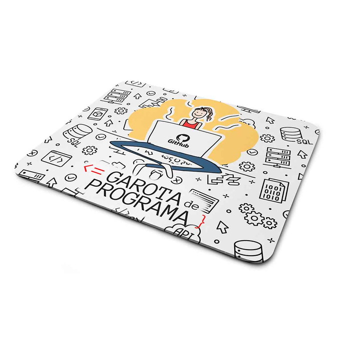 Imagem 1 - Mouse Pad Garota de Programa Programação Programadora Dev