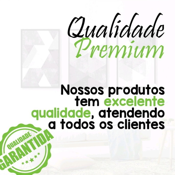 Imagem 4 - Quadro Decorativo Neutro com Vidro e Moldura Dente de Leão