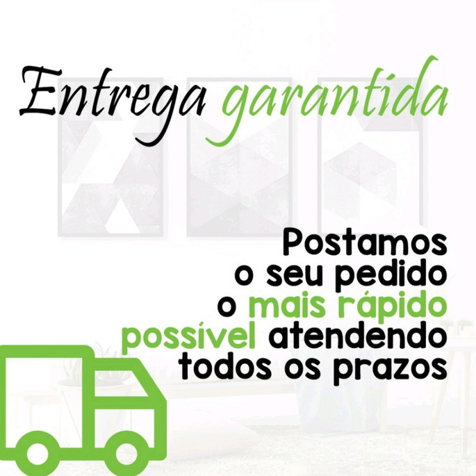 Imagem 5 - Quadro Decorativo Neutro com Vidro e Moldura Dente de Leão