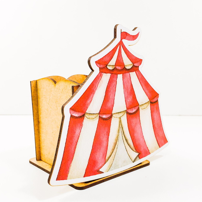 Imagem 4 - Enfeite de Mesa com Cachepô - Circo