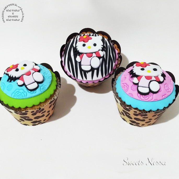 Imagem 1 - Cupcake - Hello Kitty