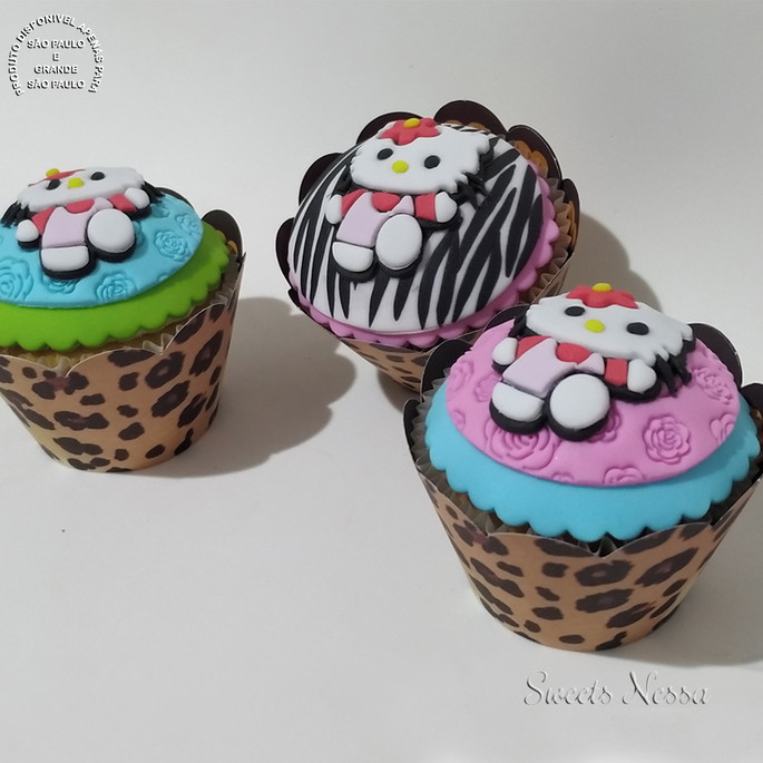 Imagem 3 - Cupcake - Hello Kitty