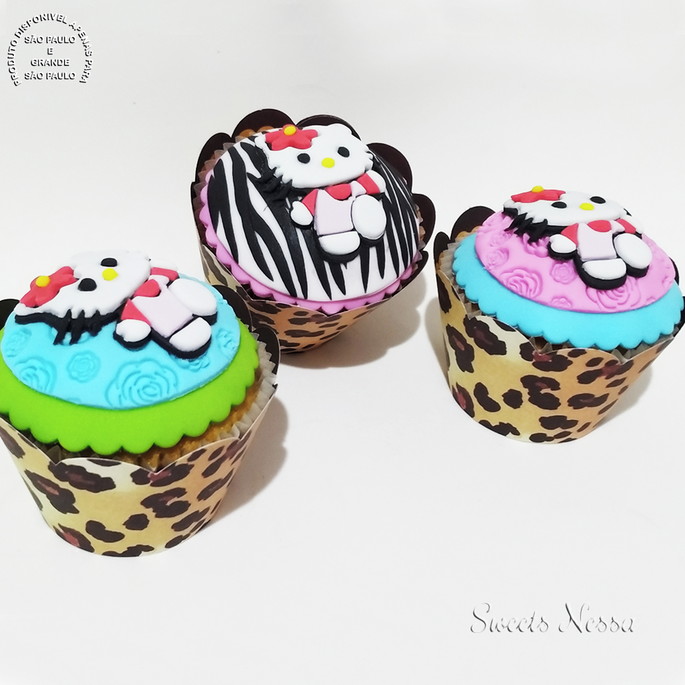 Imagem 4 - Cupcake - Hello Kitty