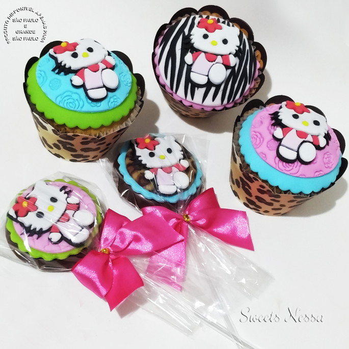 Imagem 5 - Cupcake - Hello Kitty