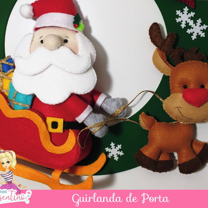 Imagem 3 - Guirlanda de Porta - Natal