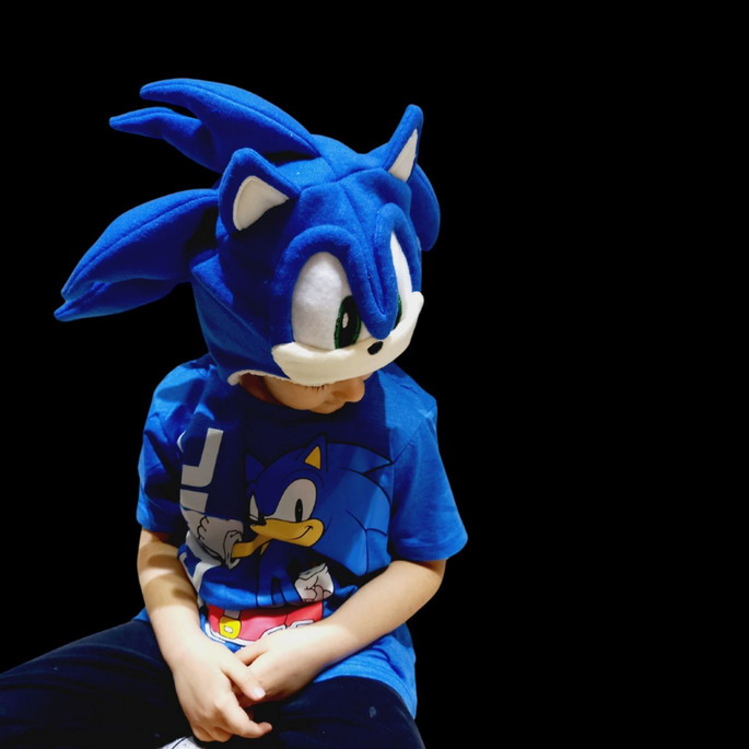 Imagem 3 - Touca Sonic Com Os Espinhos