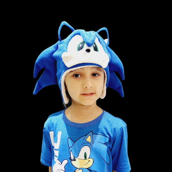 Imagem 4 - Touca Sonic Com Os Espinhos