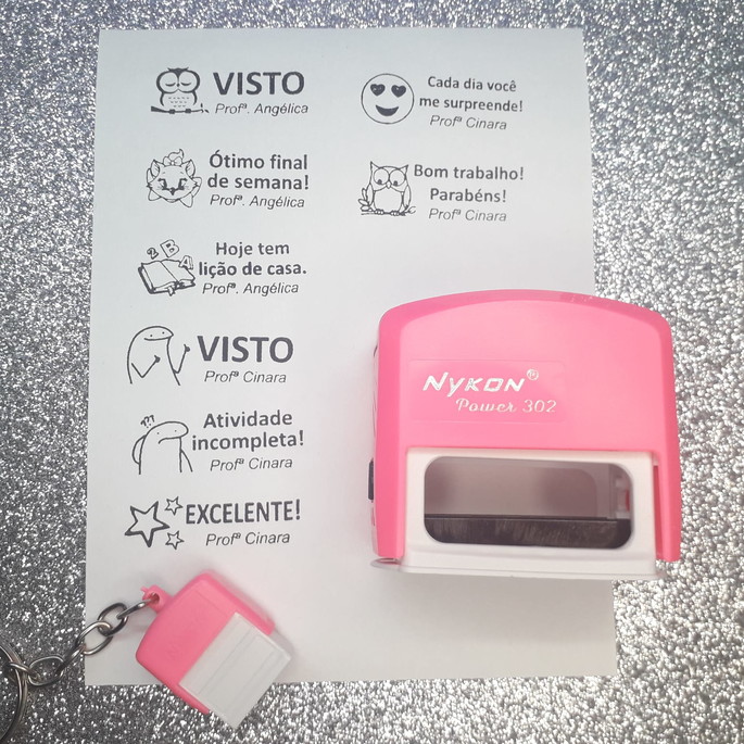 Imagem 3 - Carimbo Automático Personalizado com Seus Dados Pessoais
