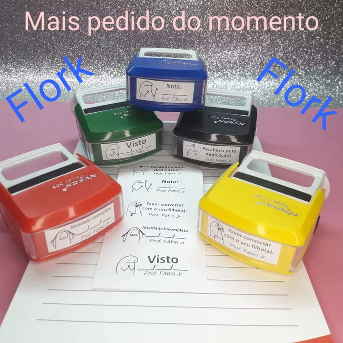 Imagem 2 - Carimbo Automático Personalizado com Seus Dados Pessoais