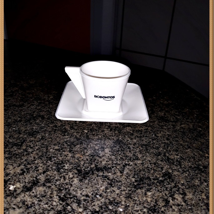 Imagem 3 - Xícara Pp com Pires 50ml com Serigrafia - Mod. 307